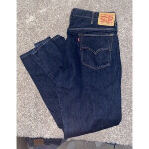 Levi's 527 Boot Cut Jeans Mens 40x32 Western Rodeo Cowboys Blue‎ Camp Casual